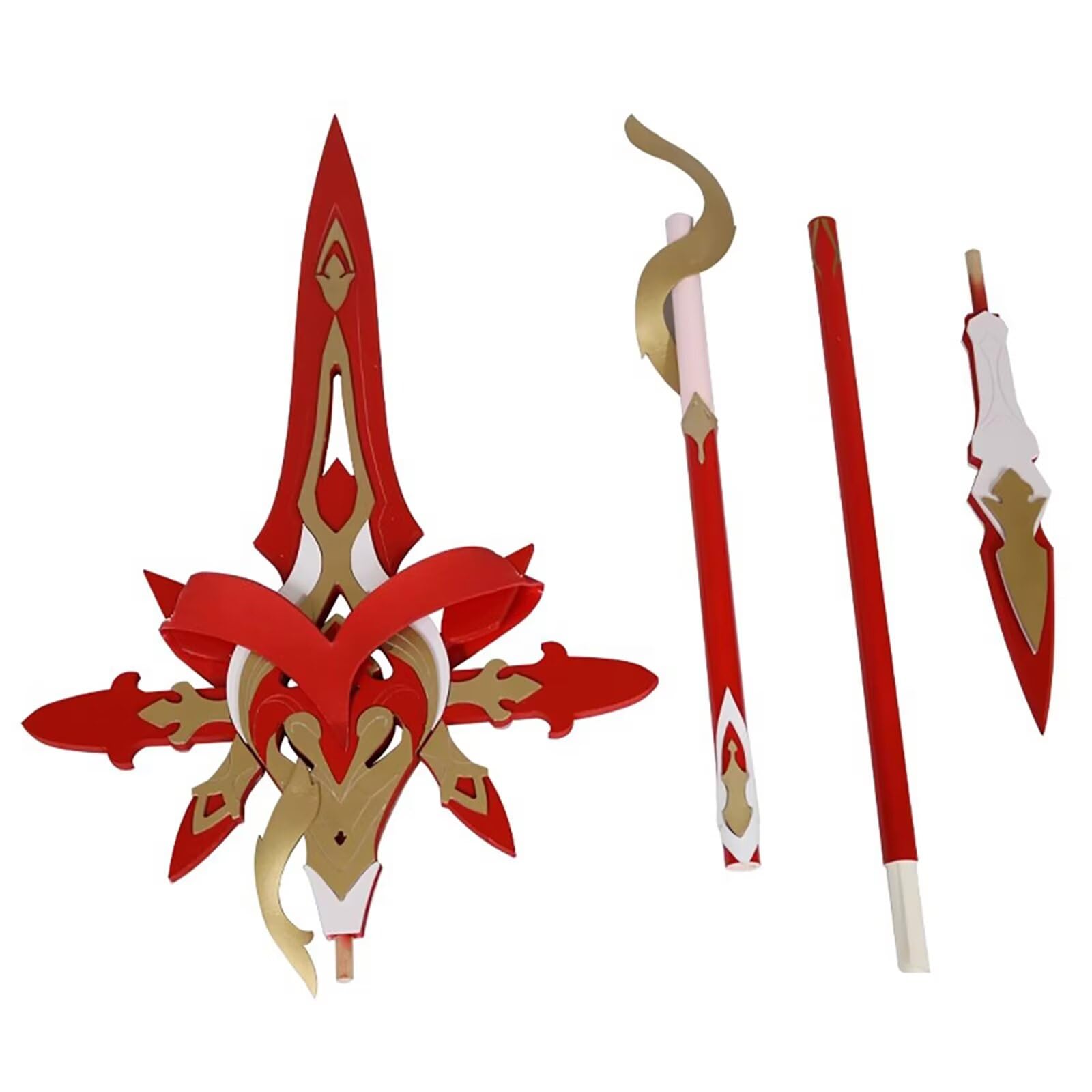 Amazon.co.jp: コスプレ アルジェンティ 武器 槍 長柄武器 コスプレ